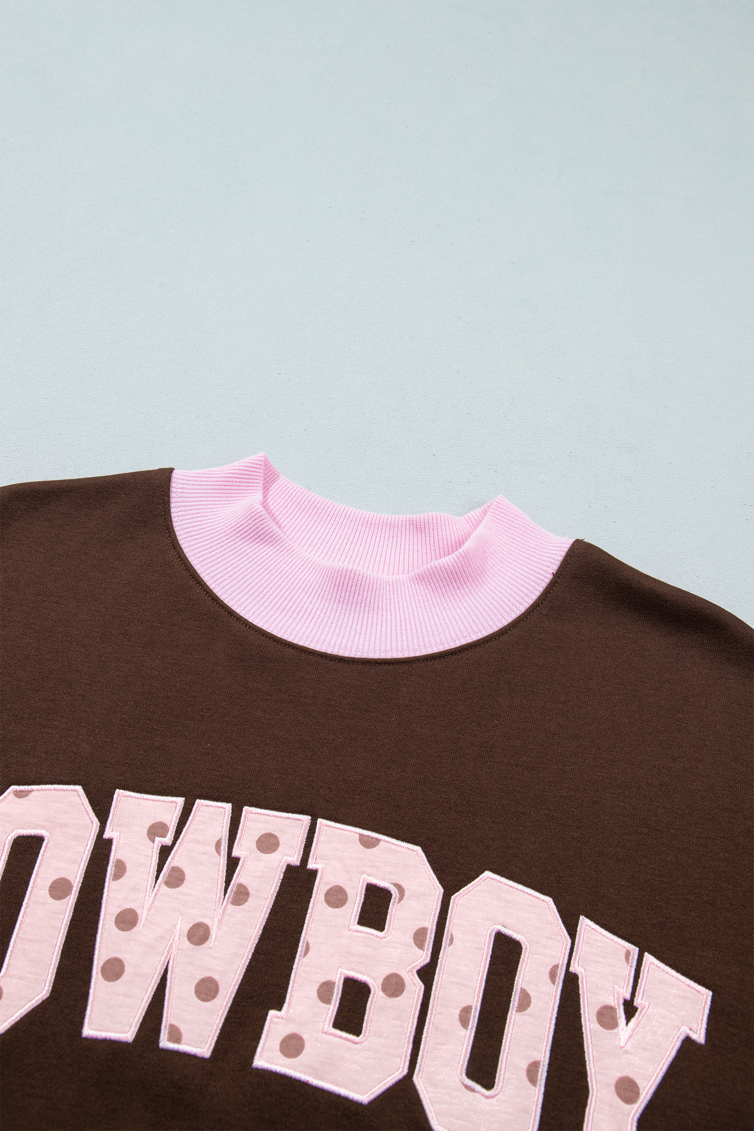 Women's Colorblock Sweatshirt, Cozy Cotton Blend Tunic - Detail View 9