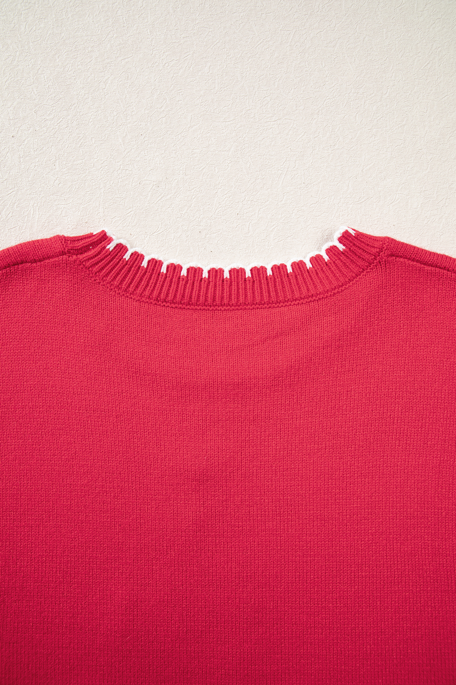 Soft Knit Christmas Sweater, Women's Festive Long Sleeve - Detail View 6