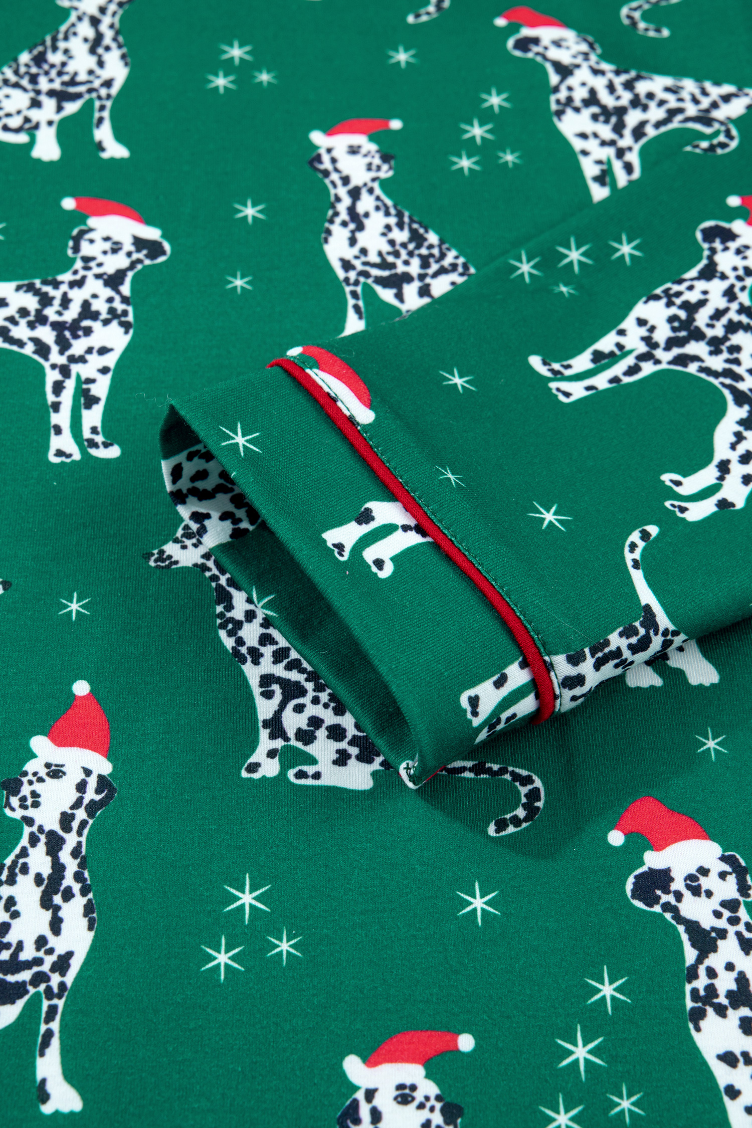 Cozy Christmas Dog Pajamas, Women's Long Sleeve PJ Set - Detail View 18