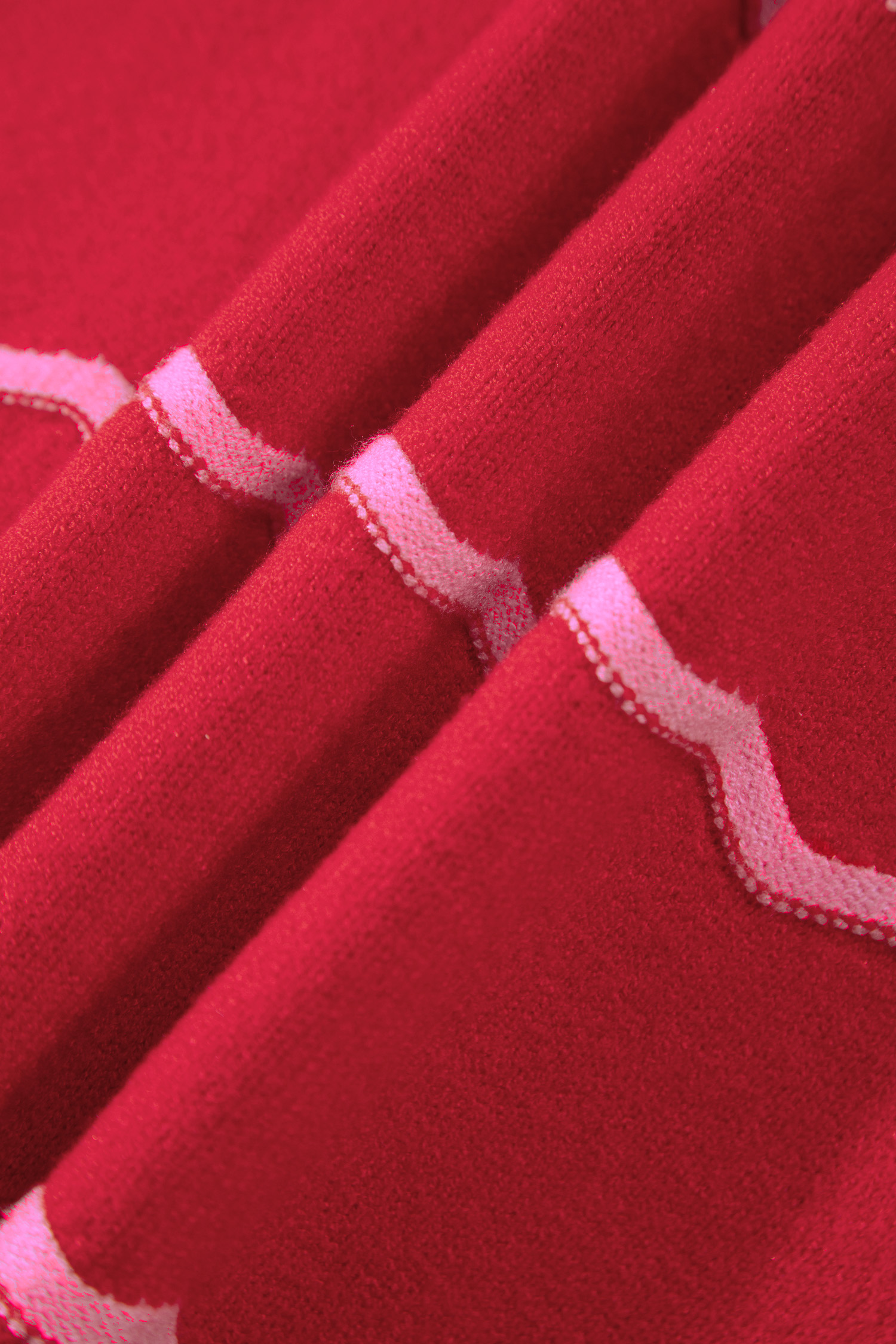Women's Striped Sweater, Casual Long Sleeve Pullover - Detail View 7
