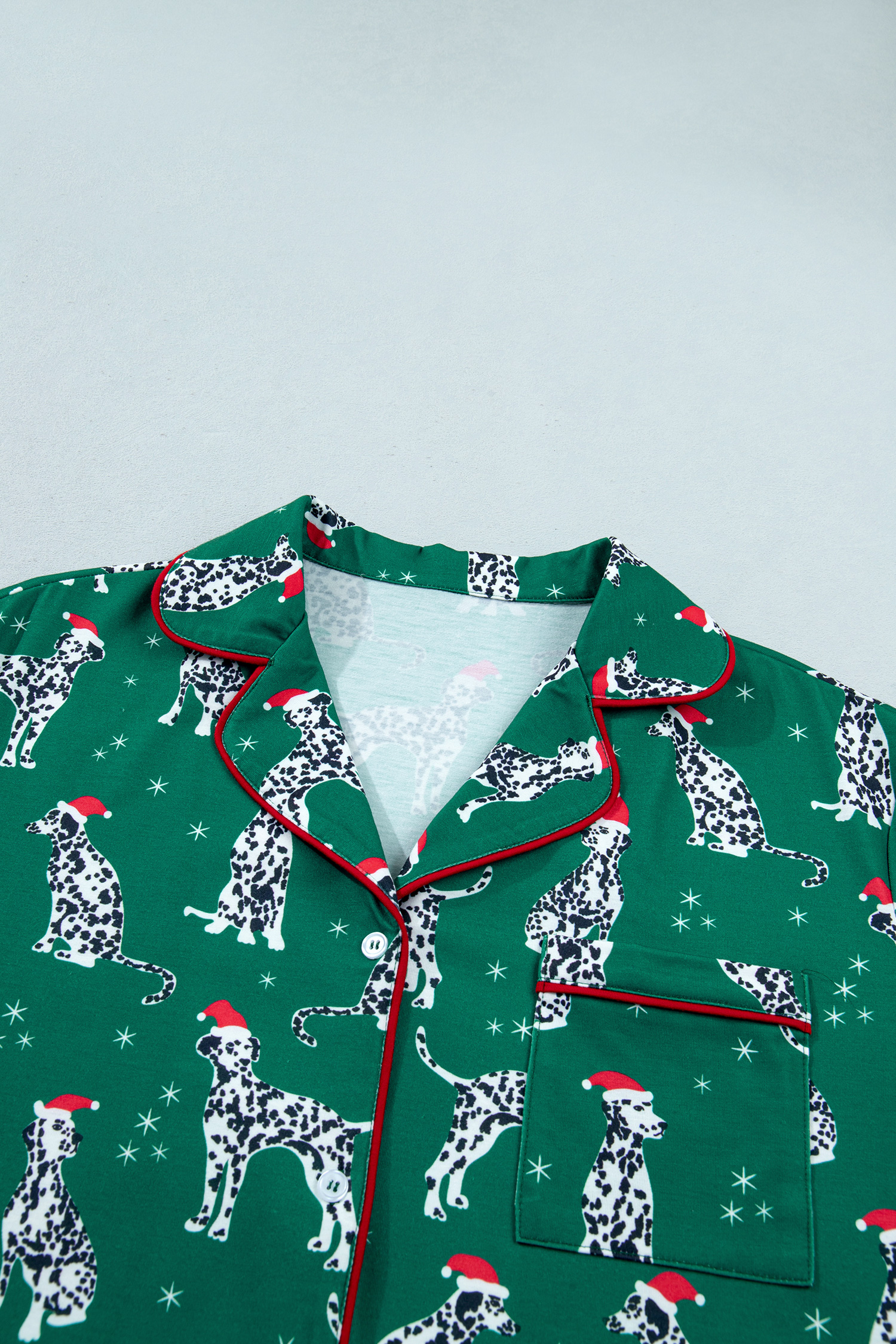 Cozy Christmas Dog Pajamas, Women's Long Sleeve PJ Set - Detail View 21