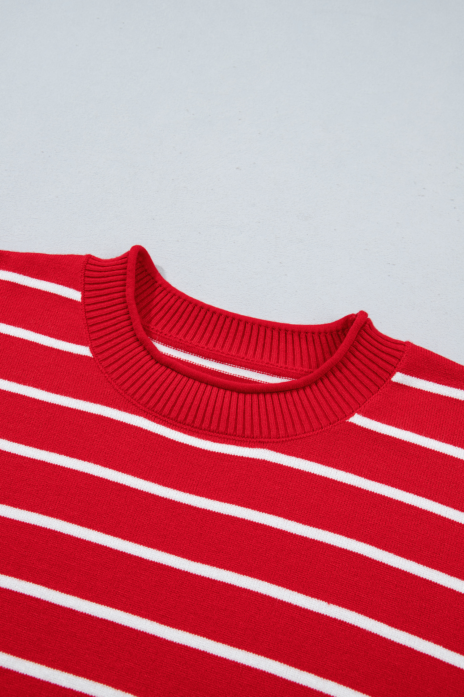 Women's Soft Viscose Knit Sweater, Half Sleeve Pullover - Detail View 9