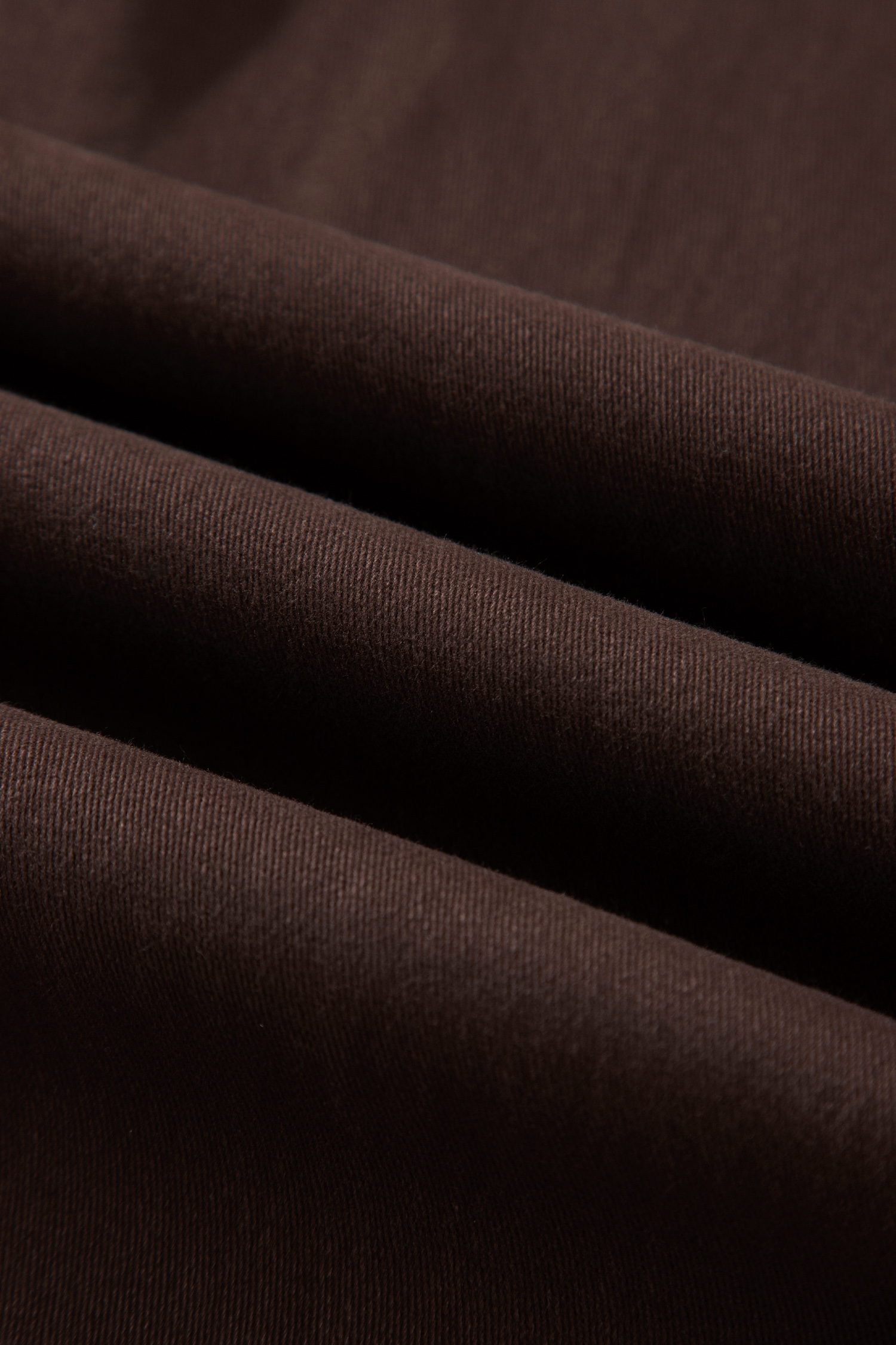 Women's Western Denim Pants, Coffee Brown Straight Leg Jeans - Detail View 11