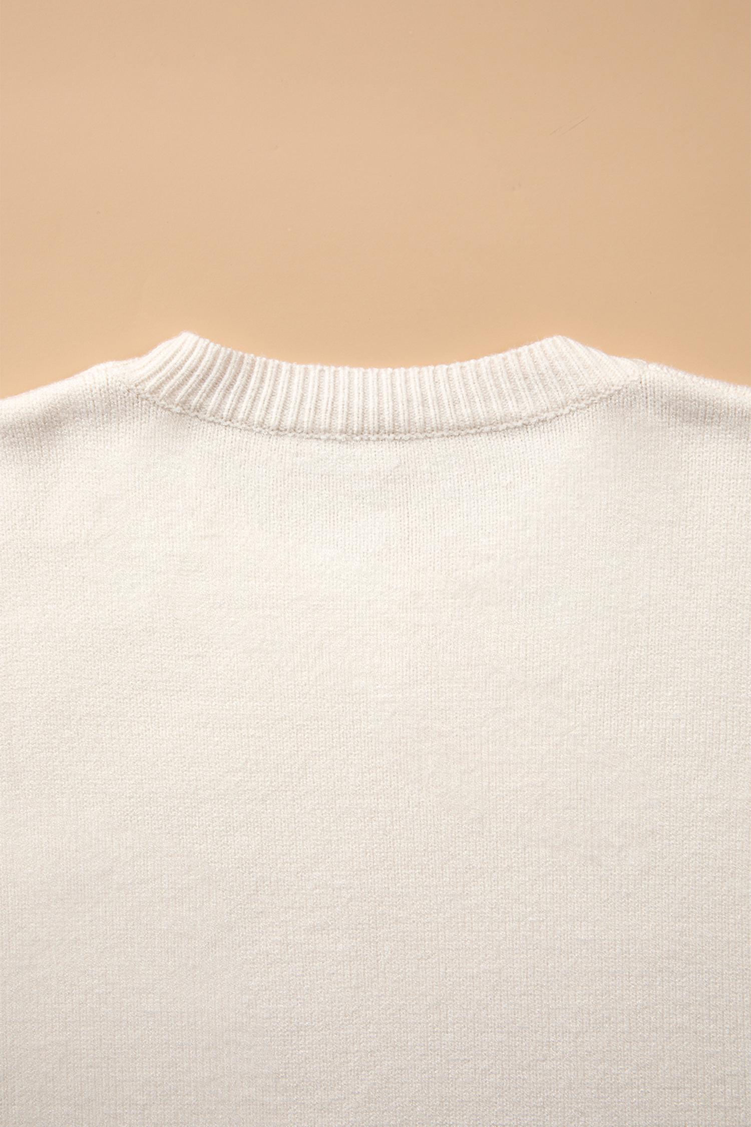 Women's Reindeer Knit Sweater, Casual Christmas Pullover - Detail View 13