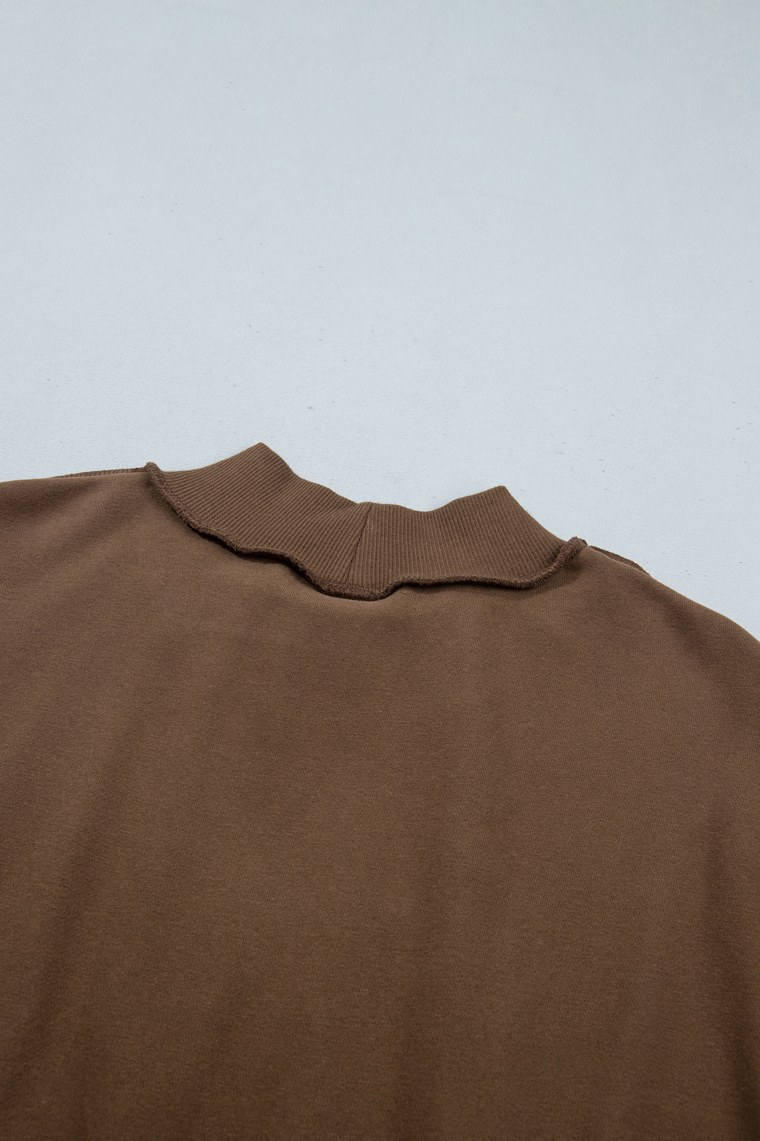 Cotton Blend Baggy Sweatshirt, Women's Faith Slogan Top - Detail View 9