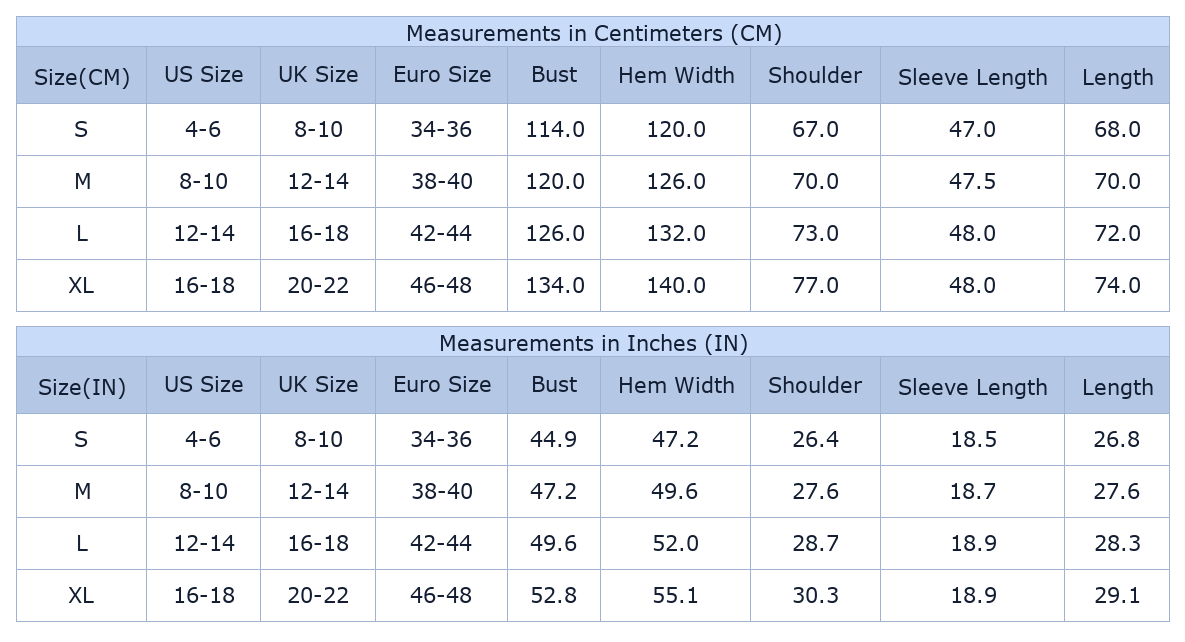 Women's Leopard Sherpa Pullover, Casual Zip Up Fleece - Size Chart & Details