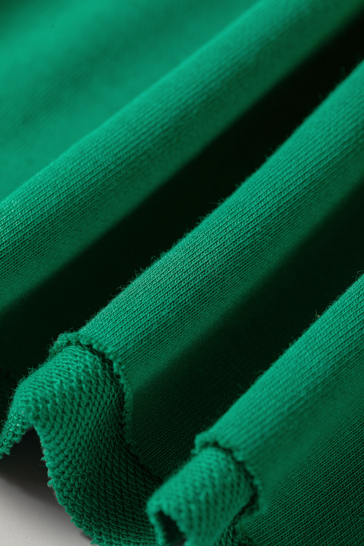 Bright Green Hoodie and Pants Set, Soft Autumn Women Set - Detail View 8