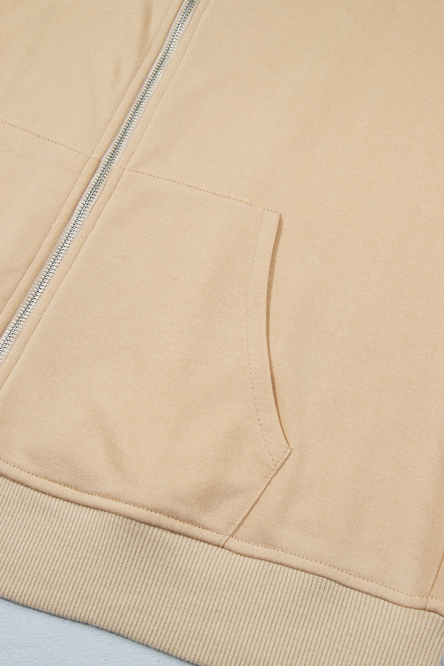 Women's Zip Up Hoodie, Casual Fall Sweatshirt - Detail View 10