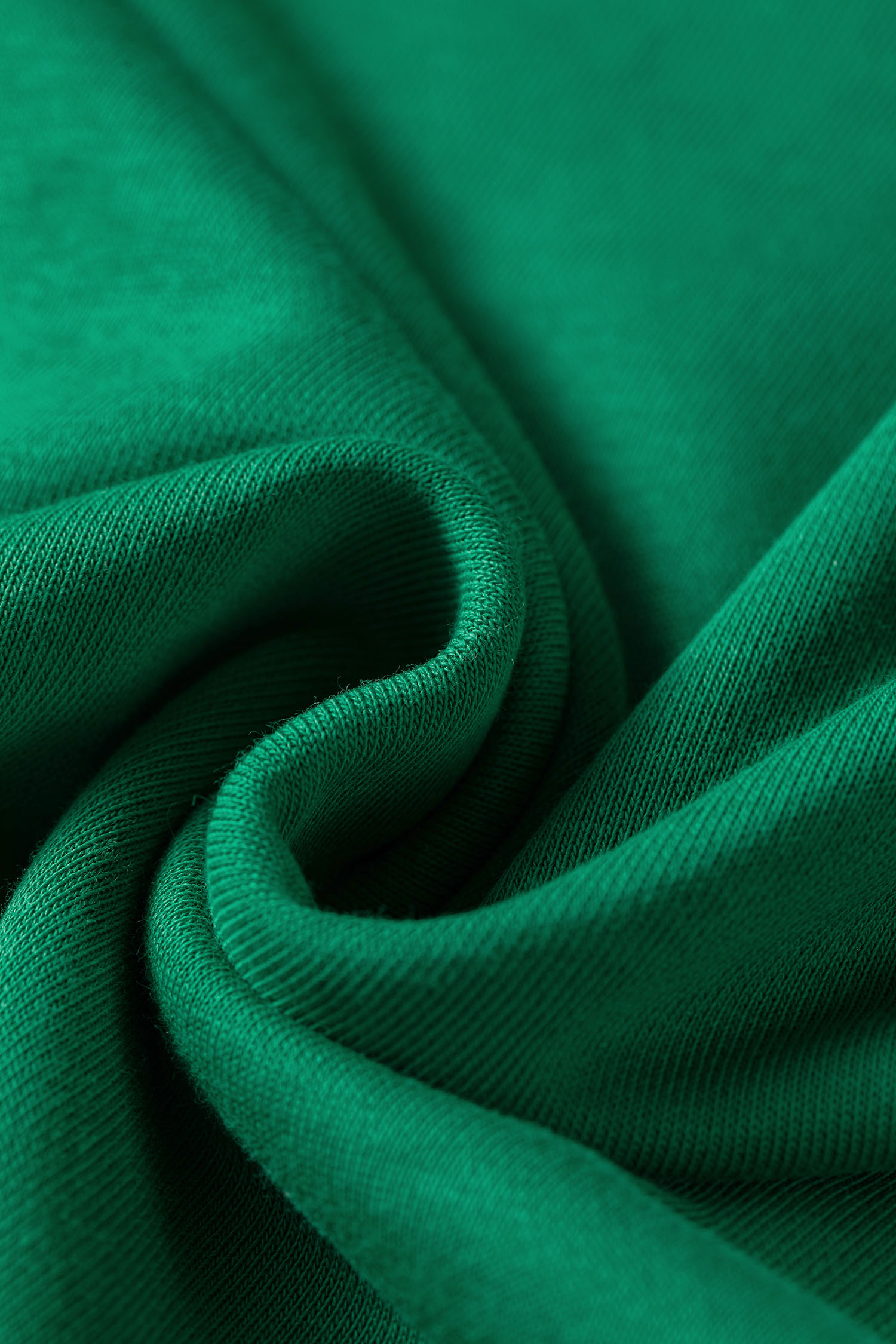 Casual Green Hooded Pant Set, Wide Leg Women Lounge Set - Detail View 7