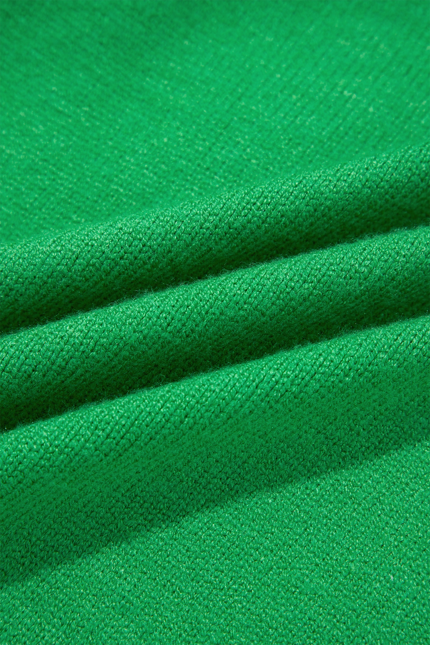 Viscose Blend Christmas Sweater, Women Casual Green Pullover - Detail View 12