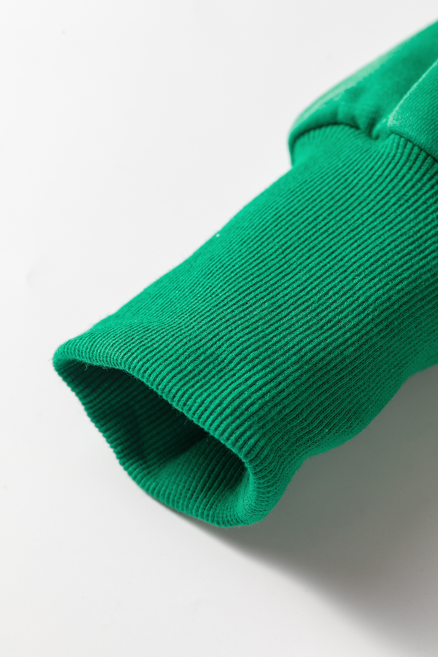 Cotton Blend Hooded Pants Set, High Waist Women Loungewear - Detail View 6