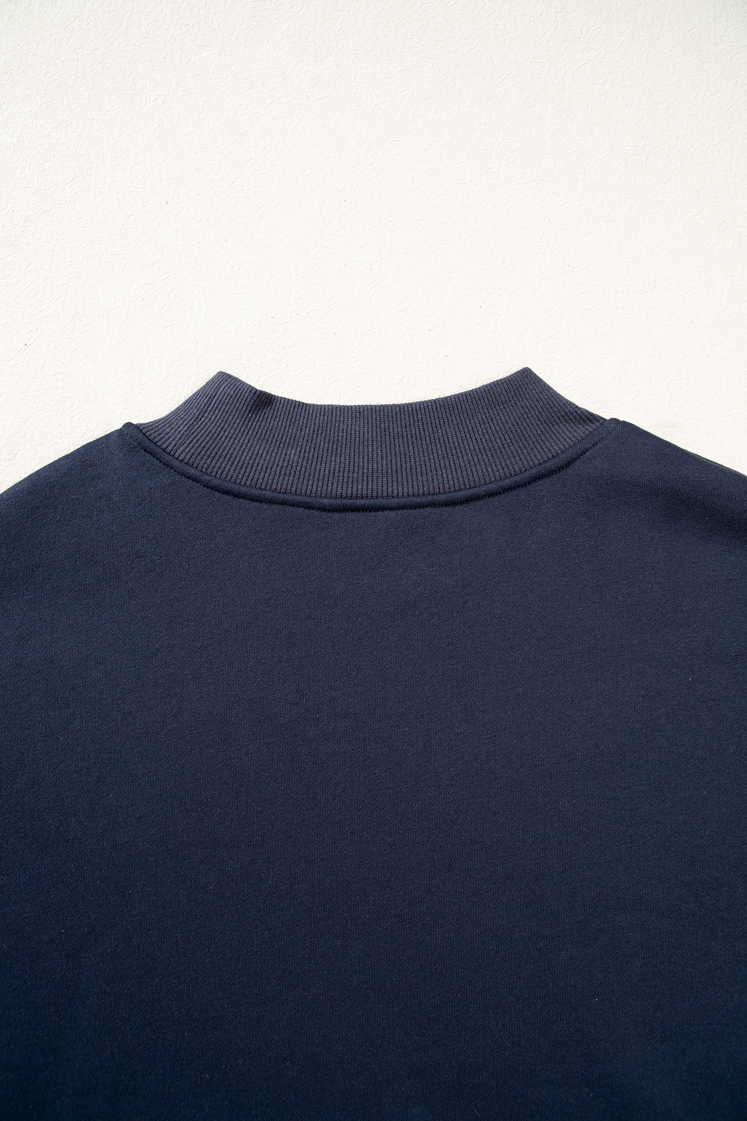 Loose Cotton Blend Sweatshirt, Women's Daily Shift Top - Detail View 6